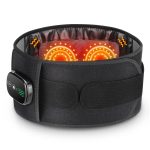 Heating Vibration Massager Belt – Red Light Therapy & Lumbar Support