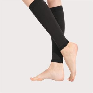 1 Pair Men’s Calf Sleeves – Compression Socks for Sports, Varicose Vein Relief & Running Support