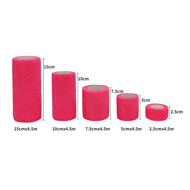 Elastic Bandage Wrap – Self-Adhesive Sports Tape for Joint & Muscle Support - Image 6
