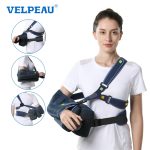 VELPEAU Shoulder Abduction Sling – Immobilizer with Removable Pillow for Arm & Shoulder Injury