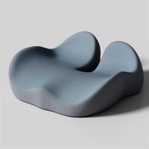 Office Memory Foam Seat Cushion – Buttock Pad for Posture & Lumbar Relief