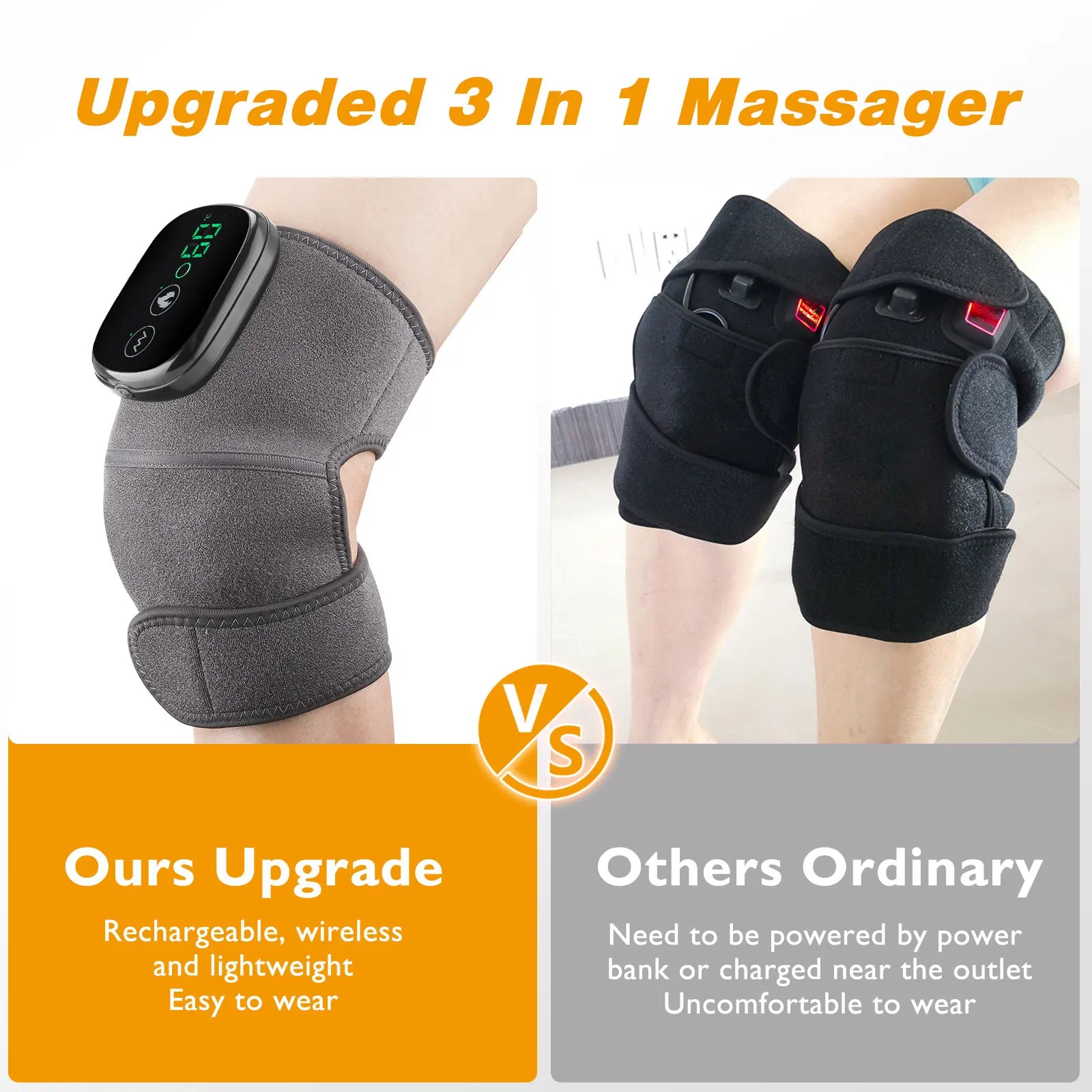 3-in-1 Electric Heating Massage Belt – Hot Compress & Vibration Therapy for Knee, Shoulder & Joint Pain - Image 6