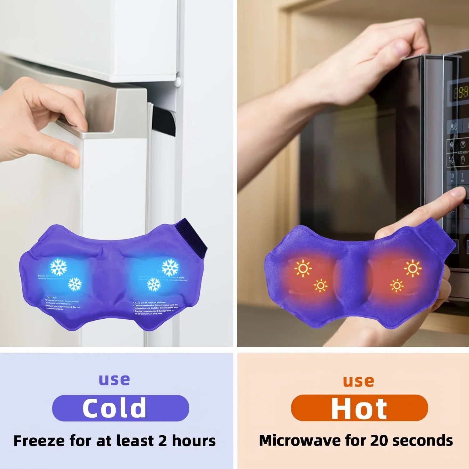 Ankle Brace Ice Pack Wrap – Reusable Hot & Cold Therapy Gel Support for Pain Relief & Sprains - Image 6