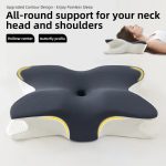 Butterfly Shape Cervical Pillow – Orthopedic Memory Foam Neck Protection Pillow