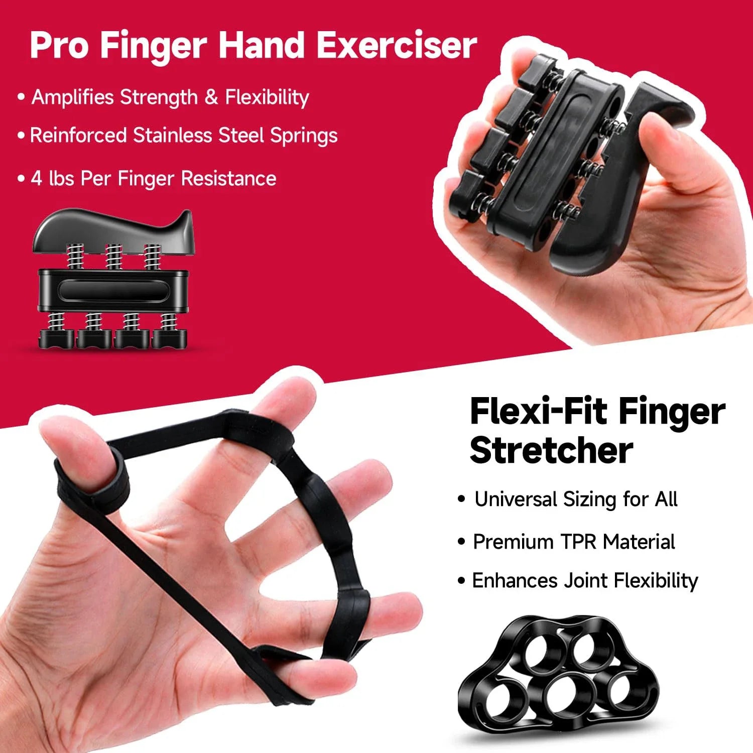 Adjustable Grip Strength Trainer – 5–60Kg Hand & Finger Exerciser for Muscle Building & Recovery - Image 3