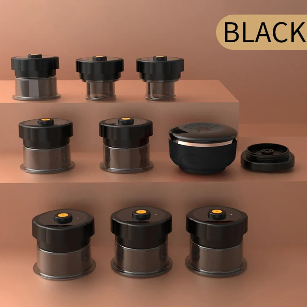 8-Cup Electric Cupping Massager – Gua Sha, Vacuum Suction & EMS Therapy for Anti-Cellulite & Body Slimming - Image 8