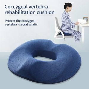 Donut Pillow Seat Cushion – Orthopedic Relief for Hemorrhoids & Tailbone