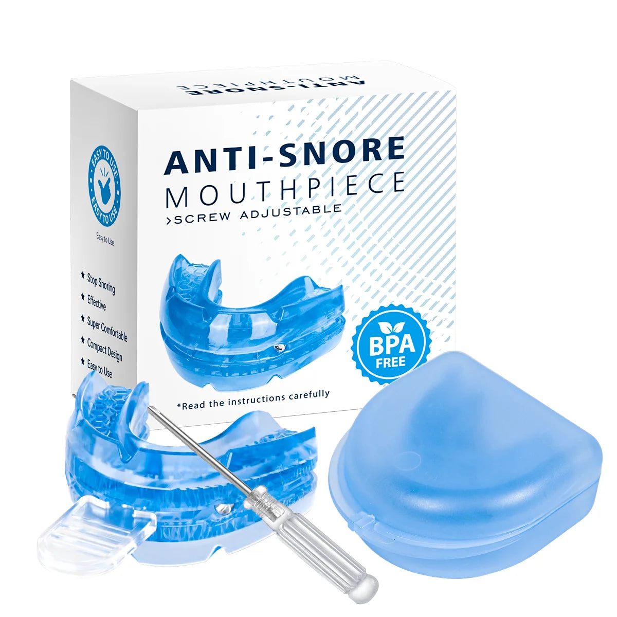 2025 New Adjustable Anti-Snoring Mouth Guard – Sleep Aid for Snoring & Bruxism Relief - Image 7