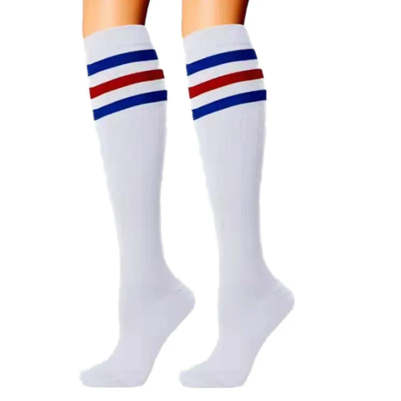 30mmHg Knee-High Compression Socks – Unisex Sports & Medical Support for Edema, Diabetes, and Varicose Veins - Image 9