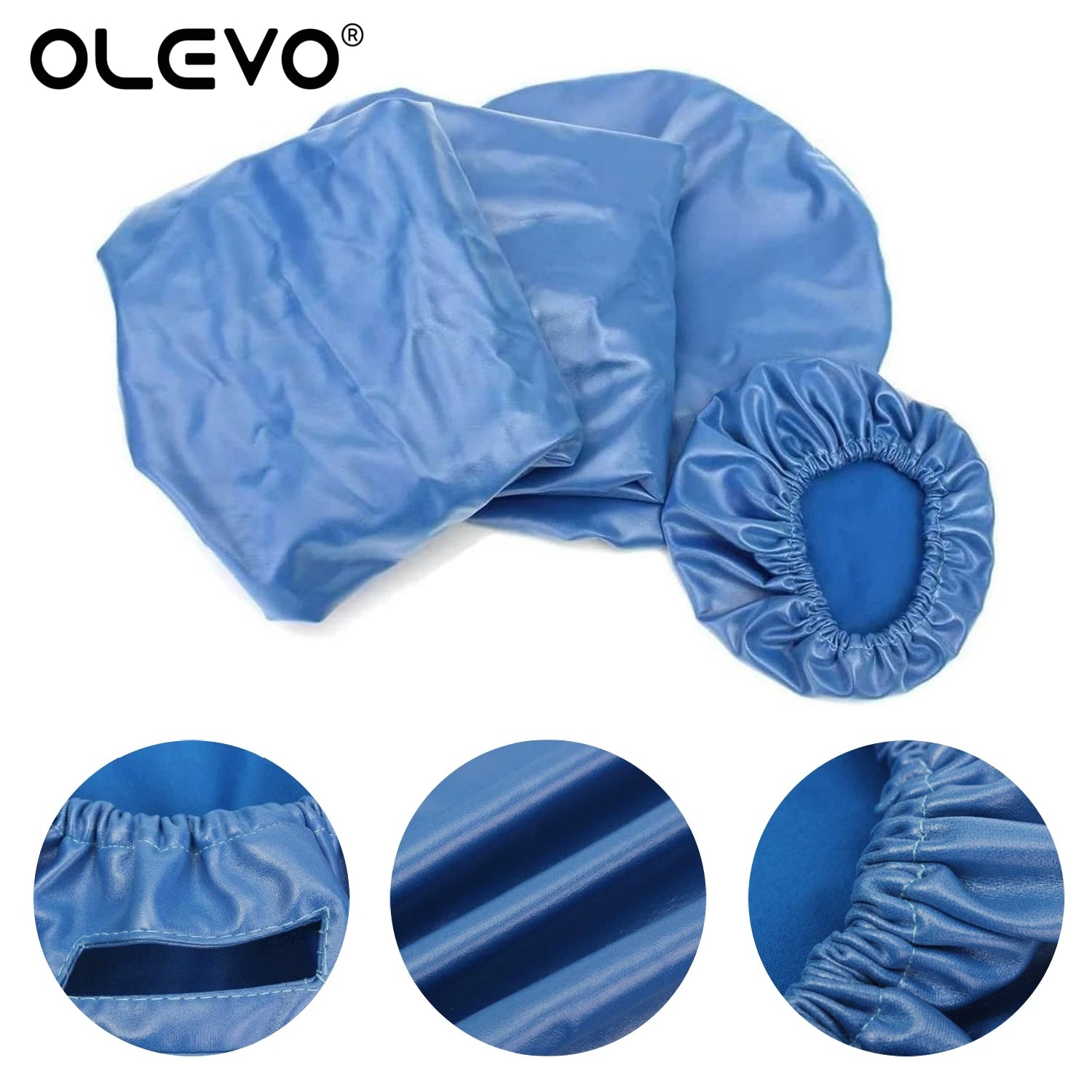 4-Piece PU Leather Dental Chair Seat Cover Set – Waterproof & Elastic Protection - Image 4