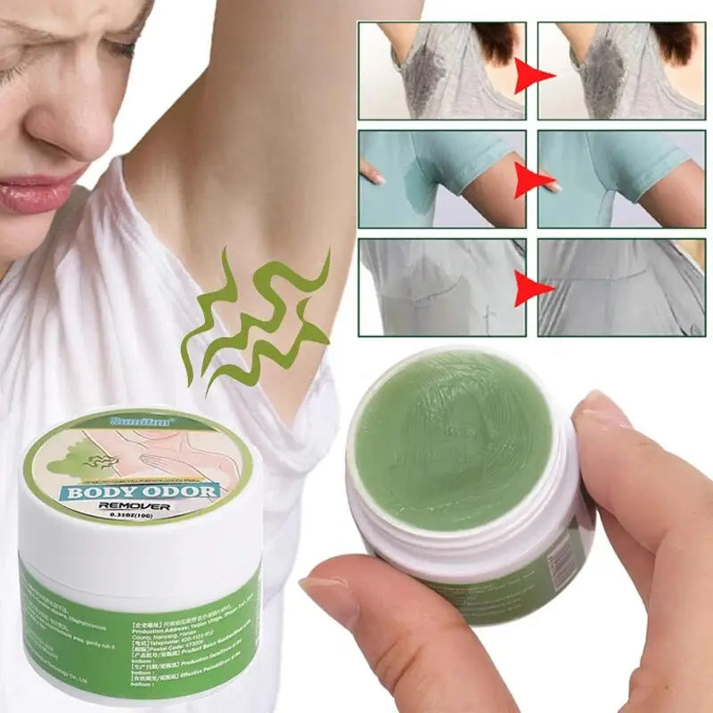 Body Odor Removal Cream – Underarm Antiperspirant with Lasting Fresh Aroma