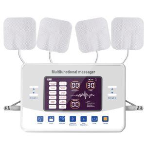 12-Mode TENS EMS Therapy Device – Electric Pulse Massager for Muscle Relaxation