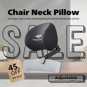 Ergonomic Chair Neck Pillow – Universal Headrest Cushion for Office Chairs