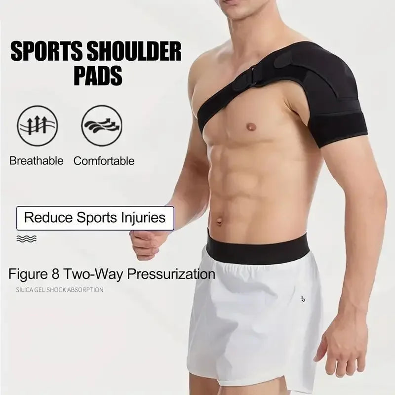 Adjustable Shoulder Brace with Pressure Pad – Orthopedic Support for Left & Right Shoulder Injuries - Image 2