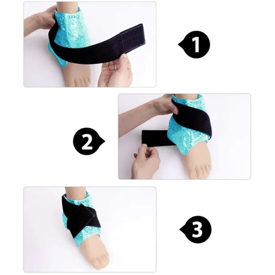 Ankle/Sports Foot Ice Pack – Hot & Cold Gel Pack with Adjustable Stand 🌟 - Image 5