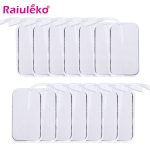 10/20pcs Silicone Gel Electrode Pads – TENS Unit Replacement Pads for Digital Therapy Machines (2mm Plug)