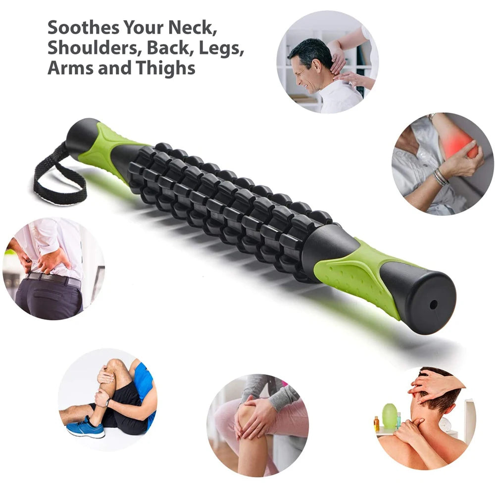 Muscle Roller Stick for Athletes – Massage Tool for Soreness, Cramping & Recovery - Image 4