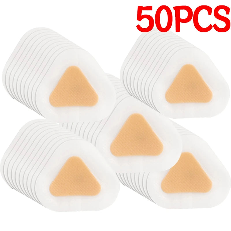 100PCS Pain Relief Gel Heel Protectors – Hydrocolloid Adhesive Blister Pads for Foot Care - Image 14
