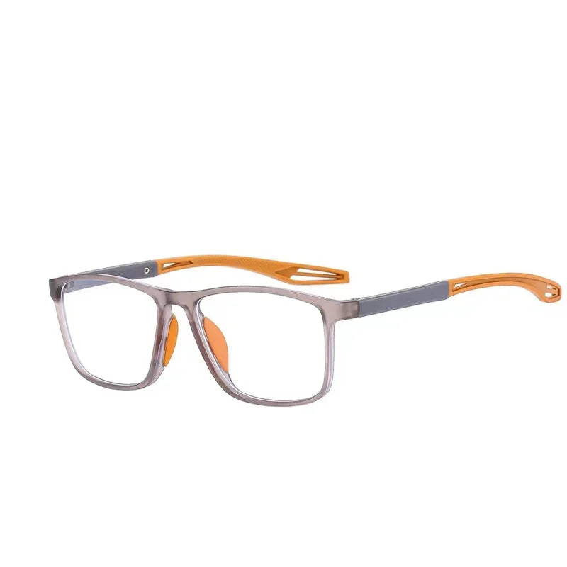 Unisex Ultralight TR90 Blue Light Blocking Reading Glasses – HD Square Prescription Eyewear - Image 4