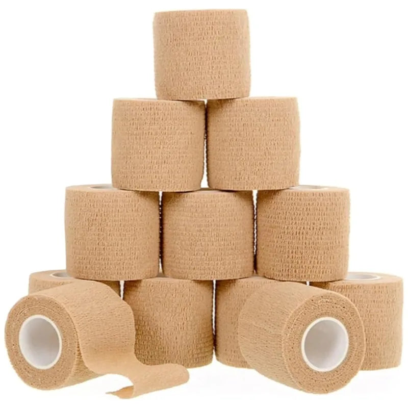 Sports Elastic Tape Bandage – Self-Adhesive Wrap for Joint, Tattoo & Pet Protection