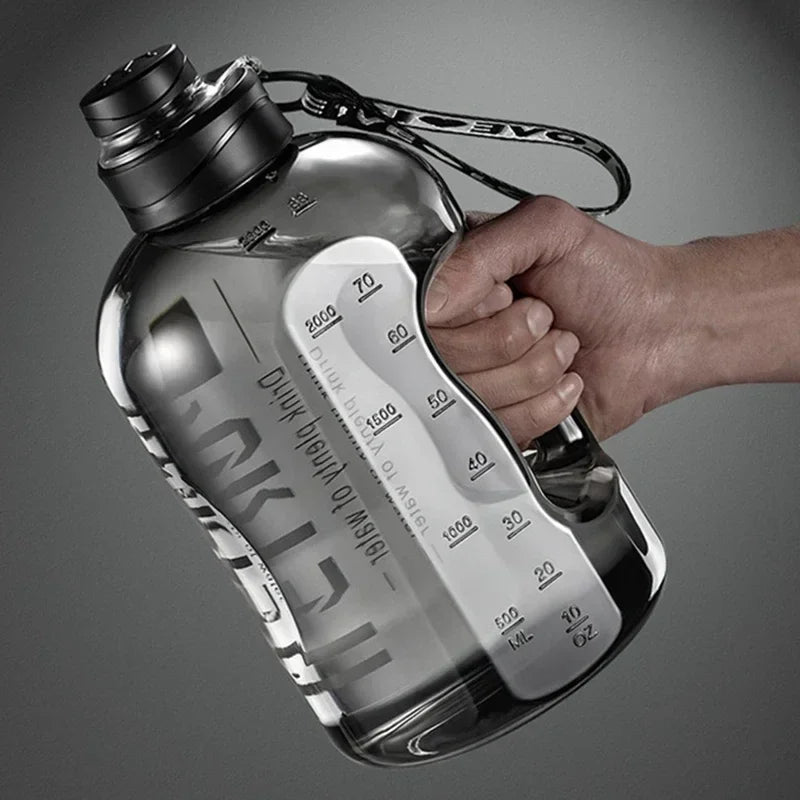 1.7L/2.7L Large Capacity Sports Water Bottle – Portable Gym & Outdoor Hydration Jug - Image 3