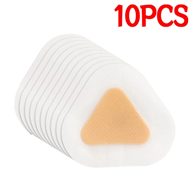 100PCS Pain Relief Gel Heel Protectors – Hydrocolloid Adhesive Blister Pads for Foot Care - Image 9