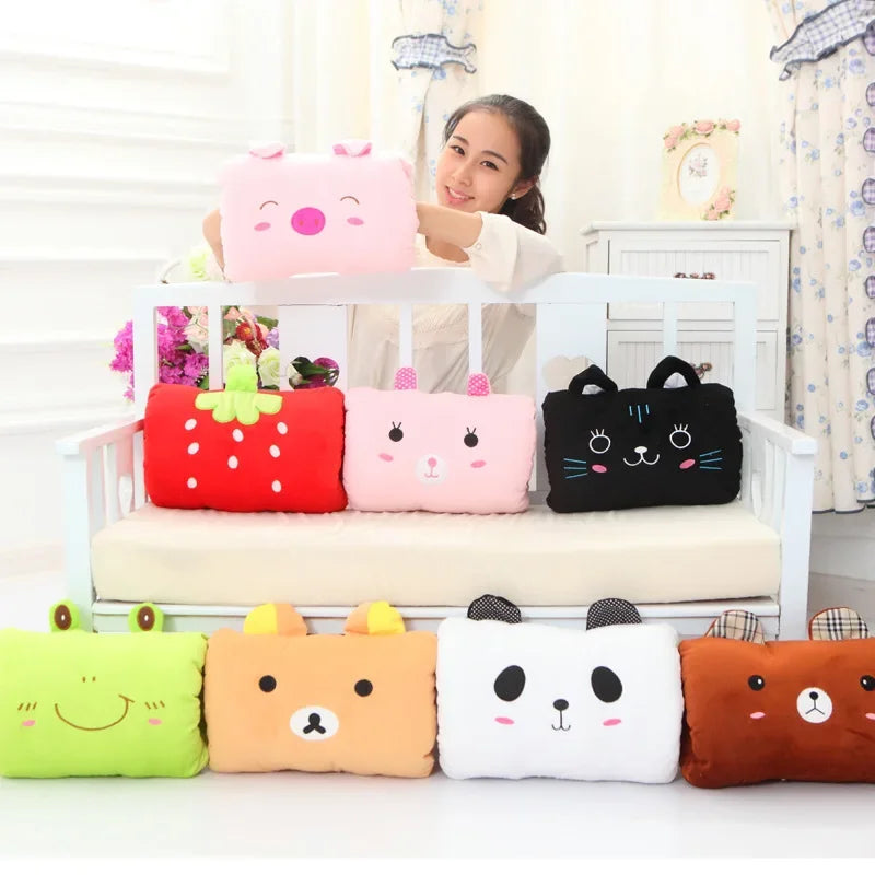 Creative Hand Warming Pillow – Plush Nap Cushion & Travel Essential for Kids - Image 3