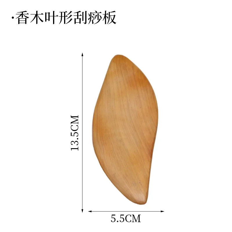 Wood Trigger Point Massage & Gua Sha Tools – Professional Lymphatic Drainage & Wood Therapy for Back, Leg, Hand & Face - Image 14