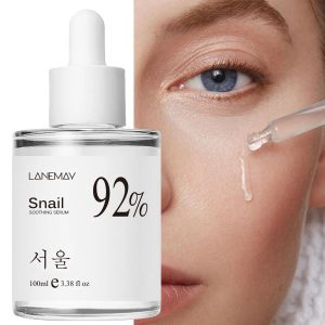 100ml 92% Snail Soothing Facial Essence β Multi-in-One Hydrating & Moisturizing Face Serum