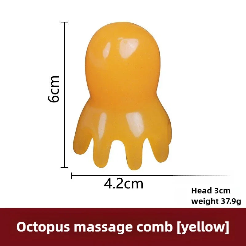 New Resin Octopus Scalp Massage Comb - Image 3