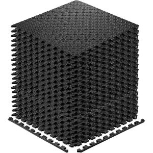 Puzzle Fitness Mat – EVA Interlocking Foam Floor Tiles for Yoga, Home Gym & Kids' Play Area