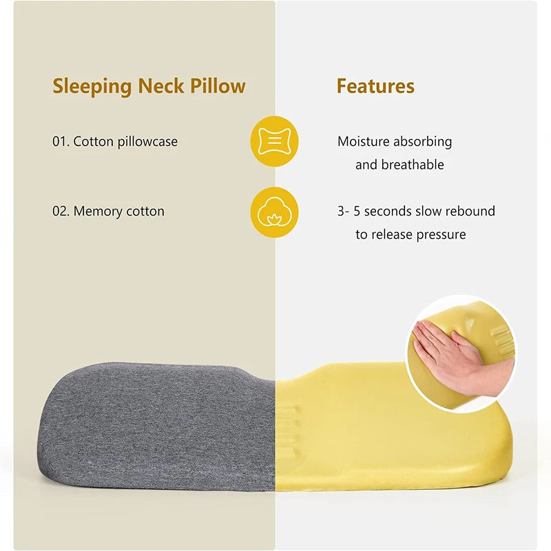 Cervical Memory Foam Contour Pillow - Image 5