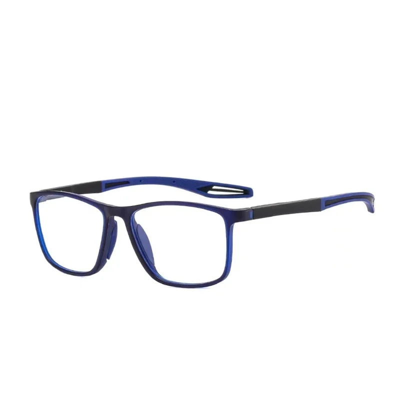 Unisex Ultralight TR90 Blue Light Blocking Reading Glasses – HD Square Prescription Eyewear - Image 3